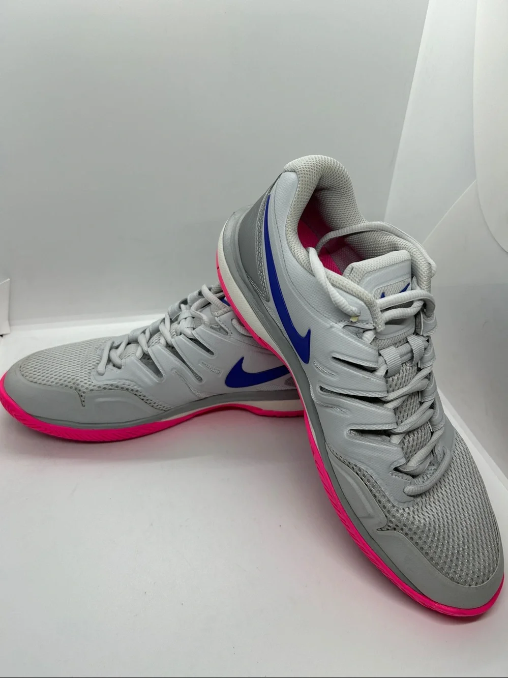 Nike Womens Air Zoom Prestige HC AA8024-004 Gray Running Shoes Sneakers Size 11